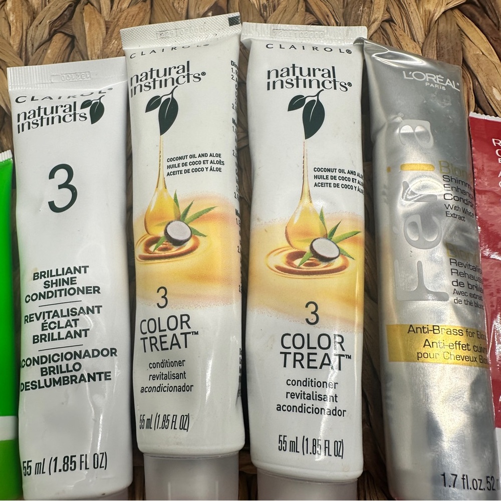 REVLON COLORSILK, LOREAL FERIA, CLAIROL Natural Inst. After Color Conditioners - Picture 4 of 10